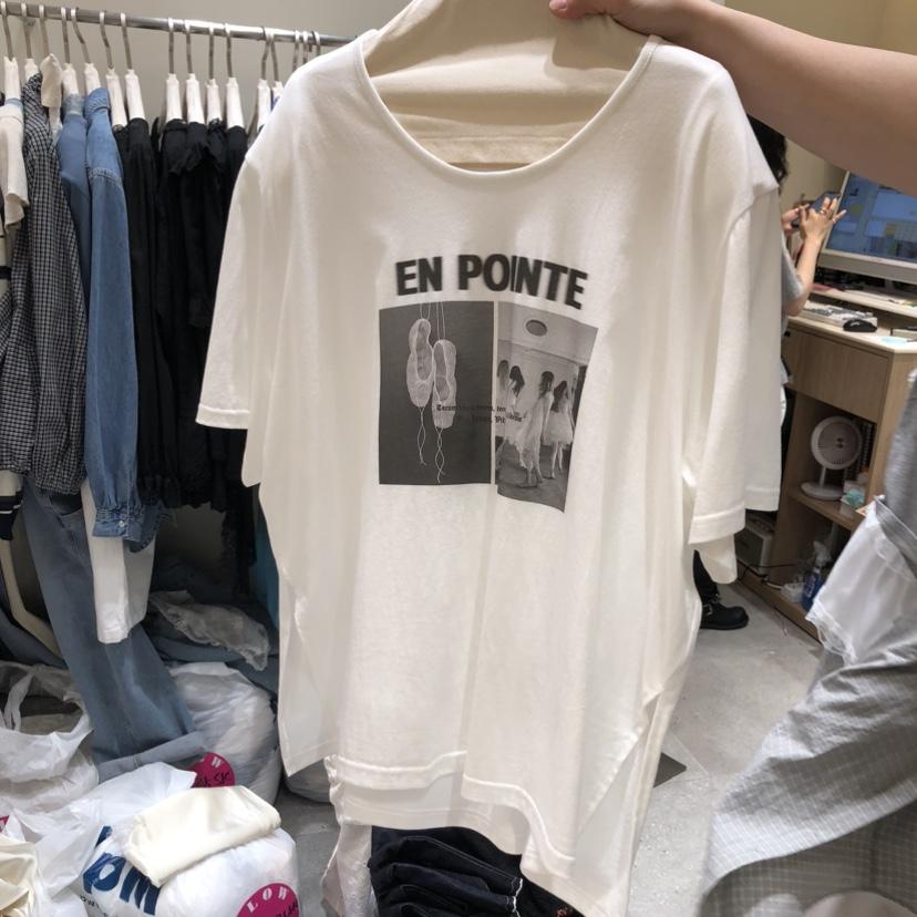 BY FLOW韓國直郵女士新品職業熱賣時尚推薦26春夏T恤不含配飾BY FLOWT恤