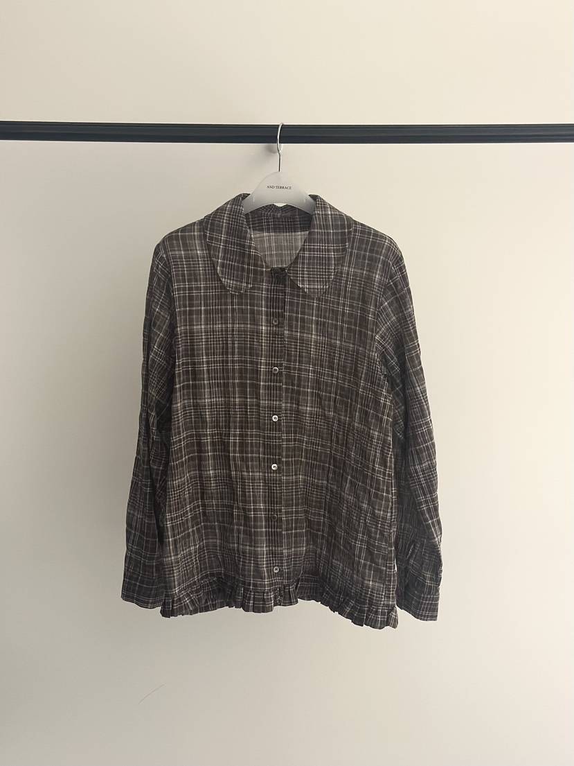 ANDTERRACE韓國直郵實拍女士新款推薦時尚人氣襯衫蕾絲衫ANDTERRACE襯衫/蕾絲衫