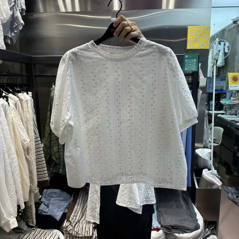 RUNWAY-런웨이韓國直郵女士新款26春夏人氣時尚襯衫蕾絲衫RUNWAY襯衫/蕾絲衫