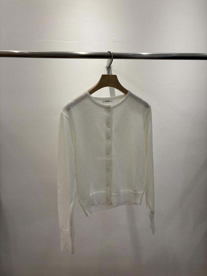 FL LANEL韓國代購女裝新款人氣26春夏熱賣針織衫亞麻開衫FL LANEL針織衫