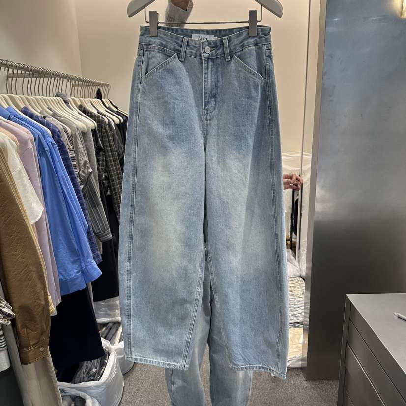 ALTER韓國東大門代購女士新品熱賣26春夏時尚休閑職業牛仔褲Alter牛仔褲