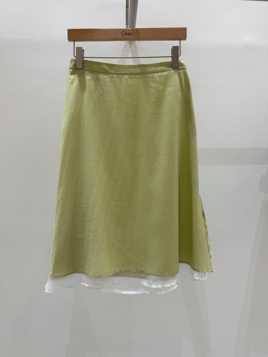 OREE韓國代購女士新品人氣職業休閑推薦時尚熱賣26春夏長裙OREE長裙