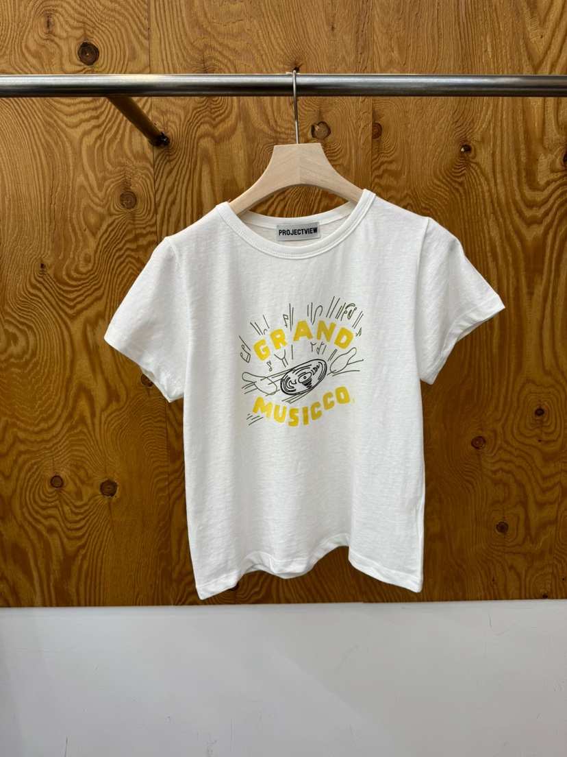 PROJECTVIEW韓國直郵實拍女士新款時尚熱賣職業人氣26春夏T恤PROJECTVIEWT恤