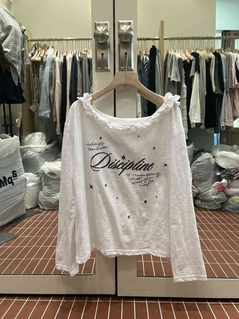 BE&amp;BE韓國東大門代購女士新款26春夏時尚職業長袖T恤BE&be長袖T恤