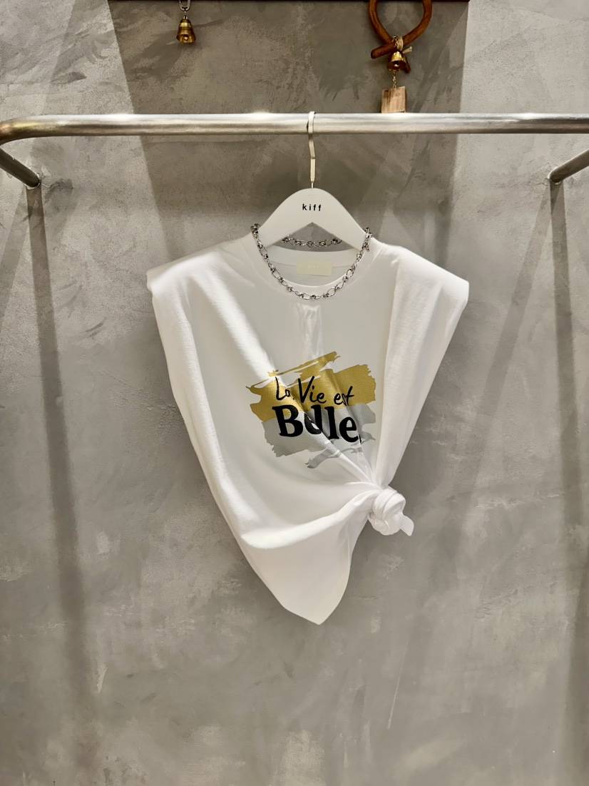 KIFF韓國直郵實拍女士新款休閑推薦職業吊帶背心不含項鏈KIFF吊帶/背心