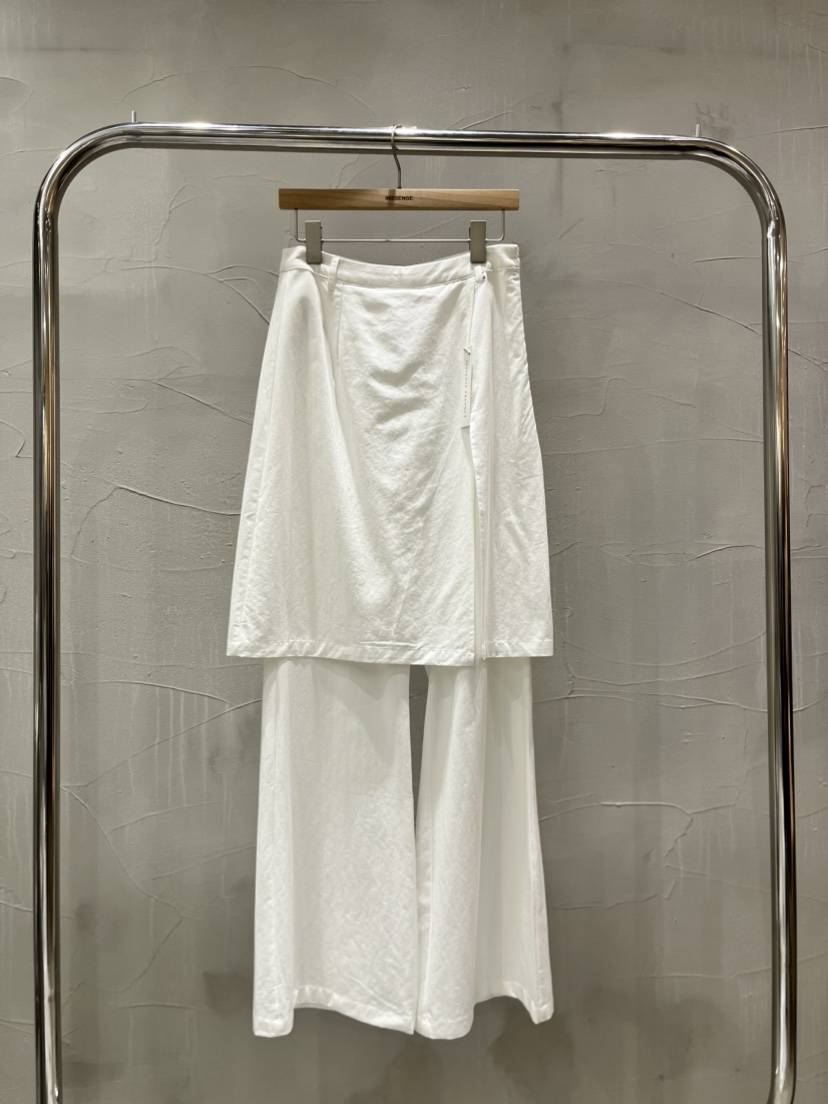 INSSENSE-A韓國東大門直郵女裝新品熱賣26春夏休閑裙褲開衩INSSENSE-A裙褲