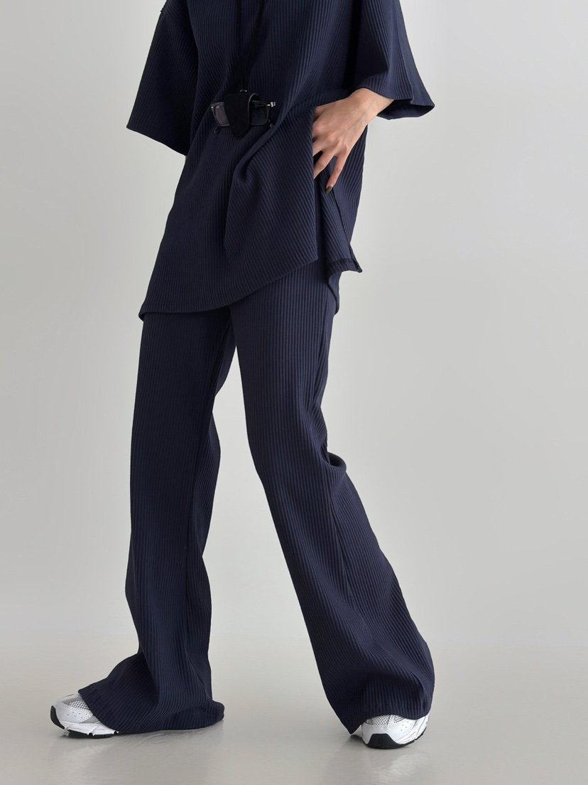 ANGLOG BEIGE韓國代購女裝新款職業時尚人氣休閑休閑褲羅紋ANGLOG BEIGE休閑褲