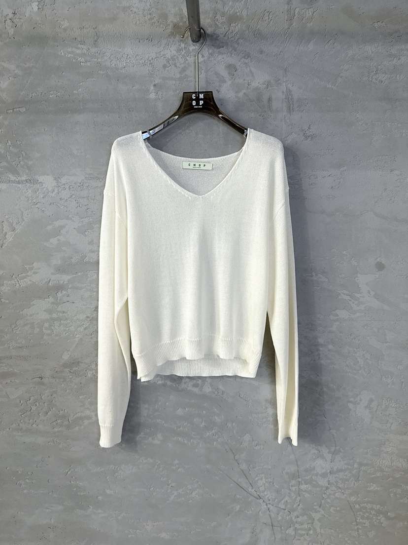 COME OPEN/HAPER韓國代購女士新款推薦時尚26春夏針織衫V領COME OPEN/HAPER針織衫