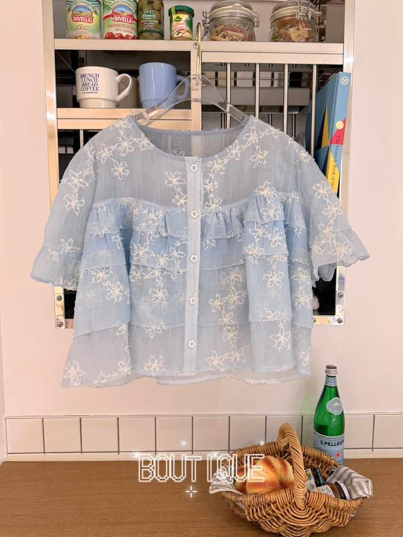 BOUTIQUE-L韓國東大門代購女裝新款推薦26春夏襯衫蕾絲衫BOUTIQUE-L襯衫/蕾絲衫
