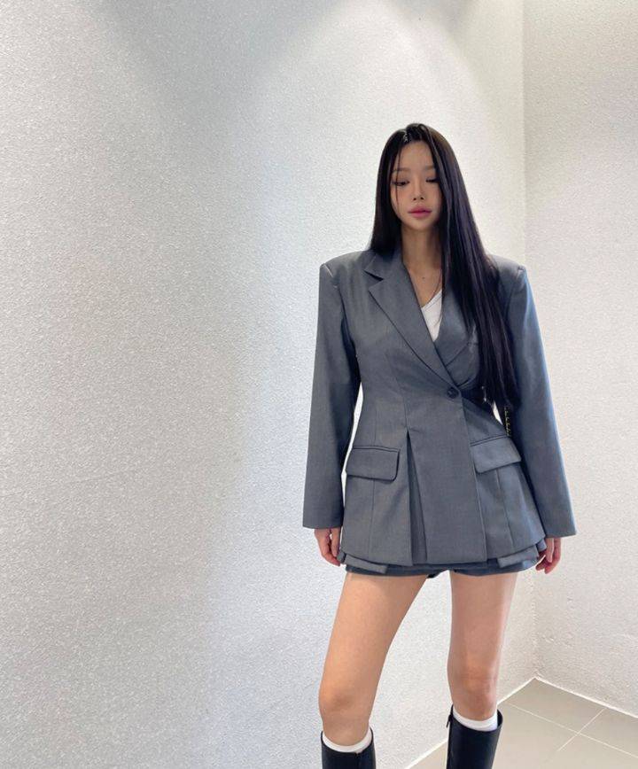 mars韓國直郵實拍女士新品熱賣人氣推薦時尚職業休閑夾克mars夾克