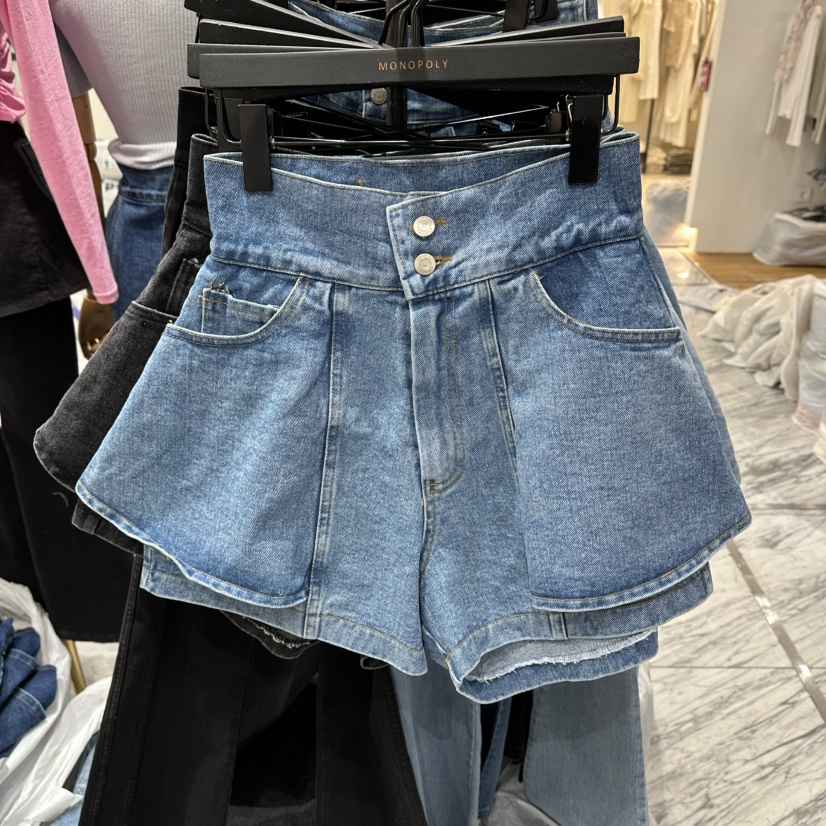 MONOPOLY韓國直郵實拍女裝新款推薦人氣26春夏時尚休閑短褲MONO_POLY短褲