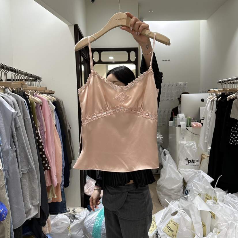 THEMORYPARK韓國直郵實拍女士新品時尚熱賣職業人氣吊帶背心THE MORY PARK吊帶/背心