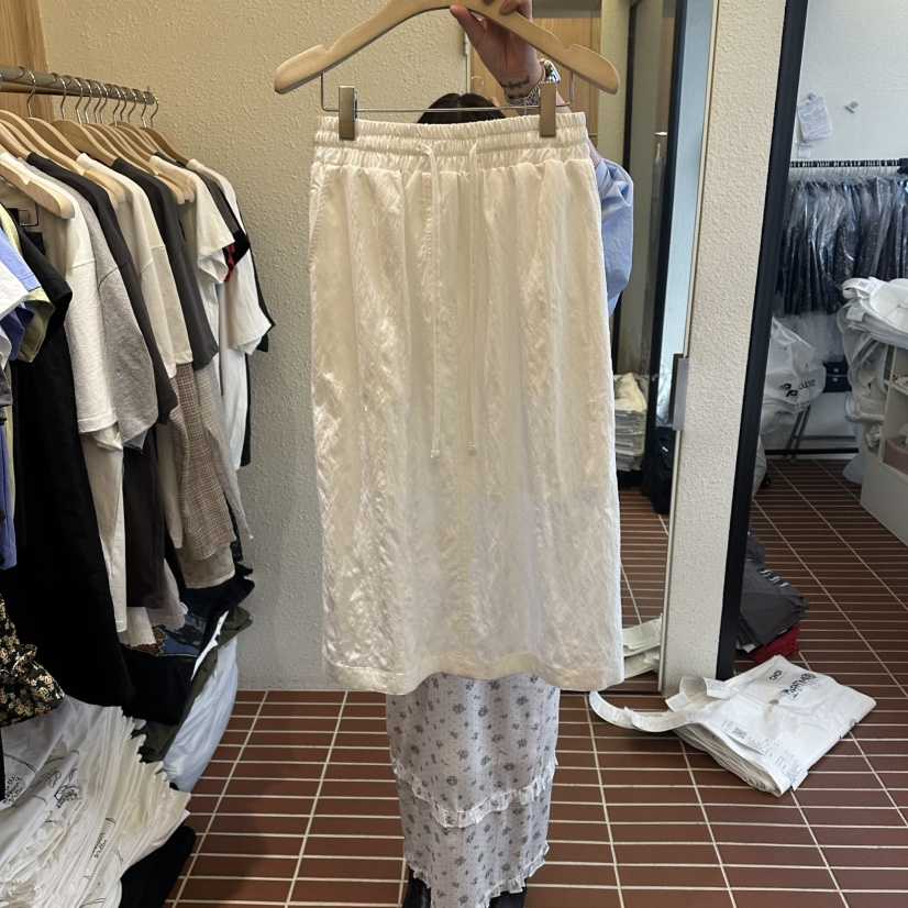 CHOI-L韓國直郵女士新品人氣職業休閑26春夏推薦熱賣長裙CHOI長裙