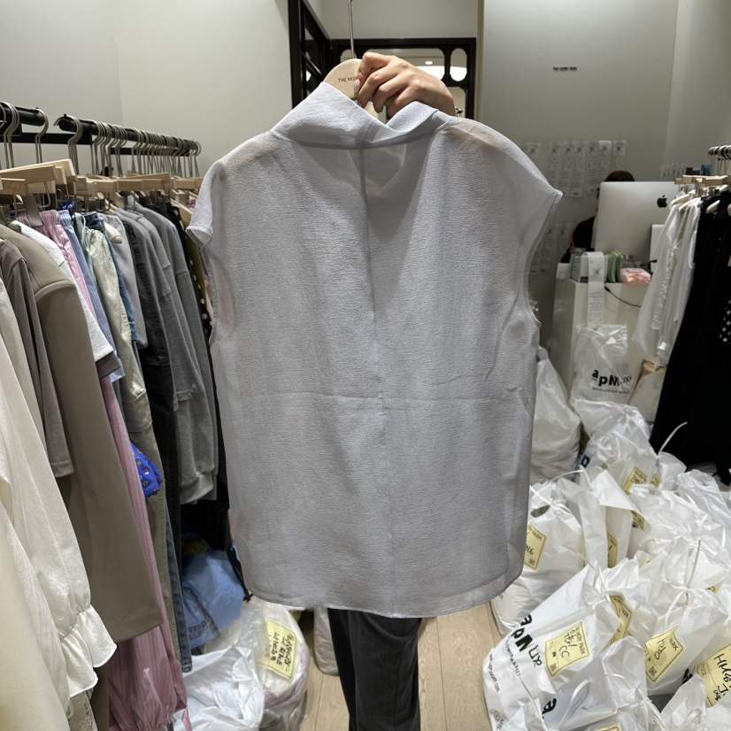 THEMORYPARK韓國代購女裝新品時尚休閑職業推薦襯衫蕾絲衫THE MORY PARK襯衫/蕾絲衫