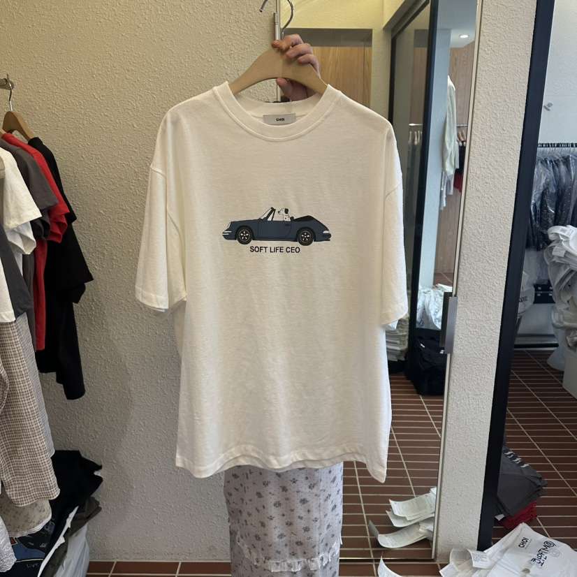 CHOI-L韓國直郵女士新品人氣休閑熱賣時尚26春夏職業T恤CHOIT恤