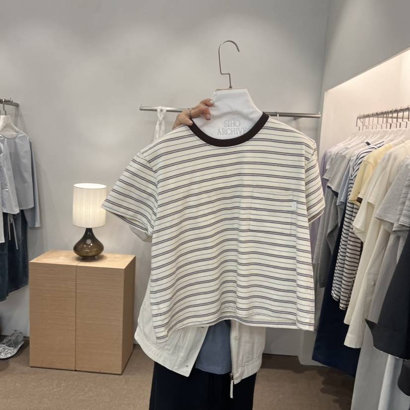 SIHO ARCHIVE韓國直郵實拍女士新款26春夏熱賣人氣休閑T恤SIHO ARCHIVET恤