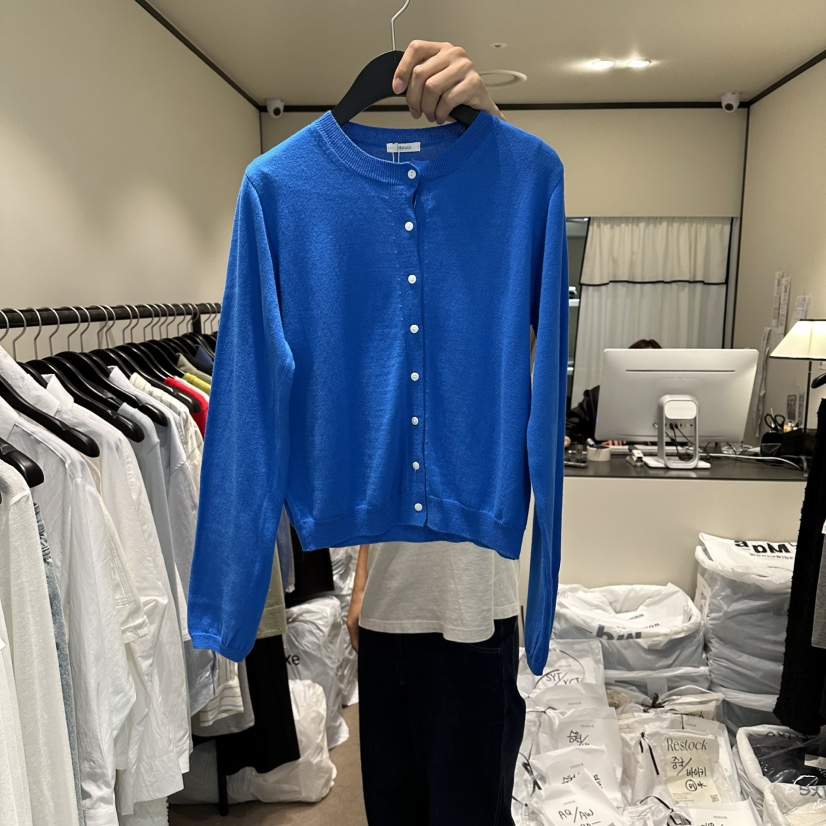 RE STOCK韓國東大門代購女士新款推薦26春夏人氣職業針織衫RE STOCK針織衫