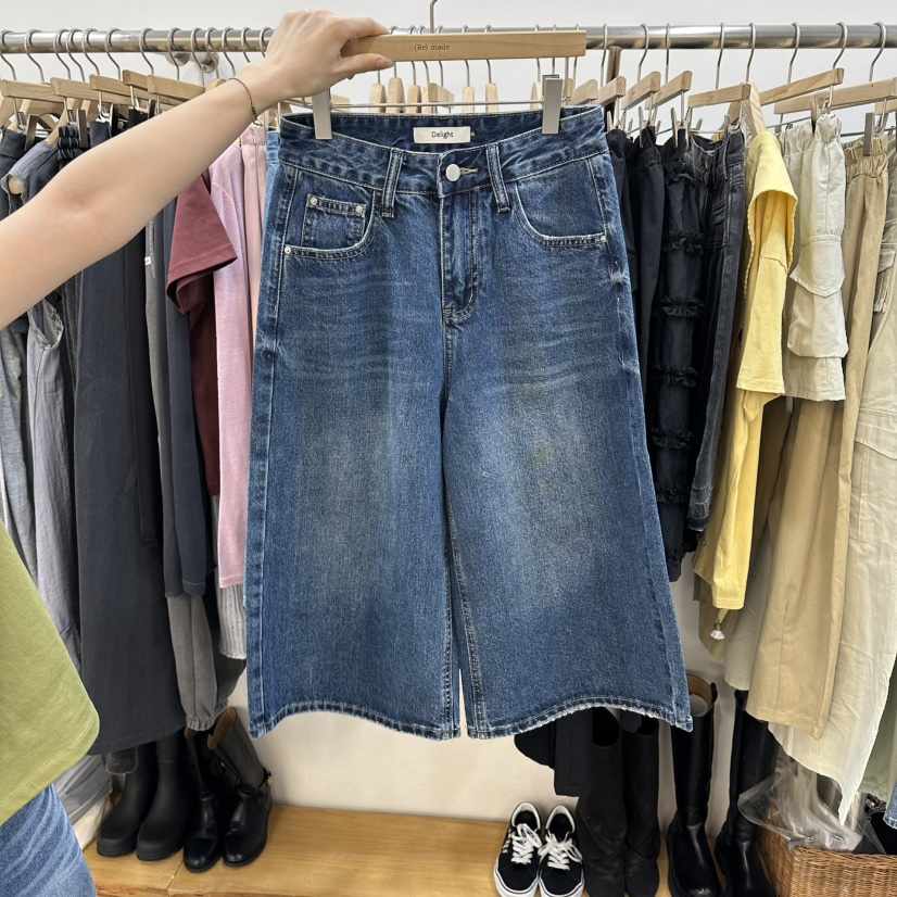 DELIGHT-L韓國東大門代購女裝新款推薦人氣職業時尚牛仔褲DELIGHT-L牛仔褲