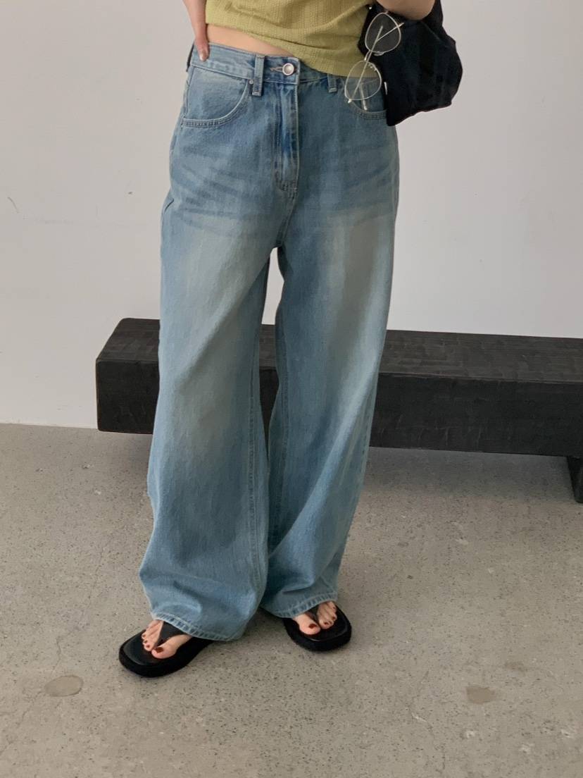 EOMPIT東大門直郵女士新品熱賣休閑職業時尚真品推薦牛仔褲EOMPIT牛仔褲