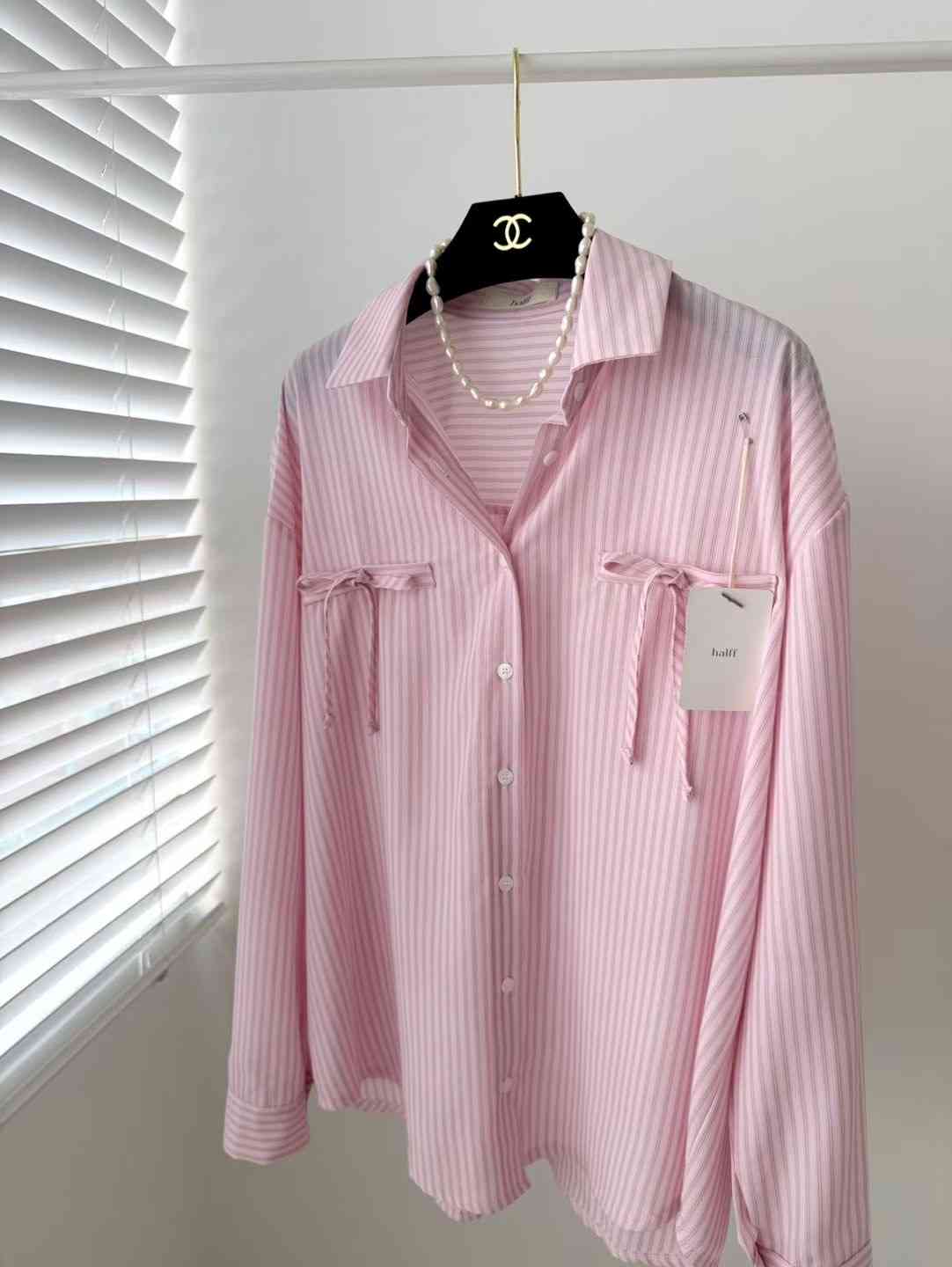 HALFF東大門直郵女裝新款熱賣26春夏職業襯衫蕾絲衫不含配飾HALFF-2件起襯衫/蕾絲衫