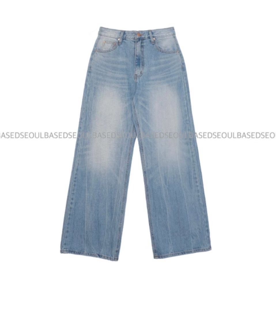 JJIM韓國代購女裝新款時尚推薦真品休閑26春夏熱賣牛仔褲JJIM牛仔褲