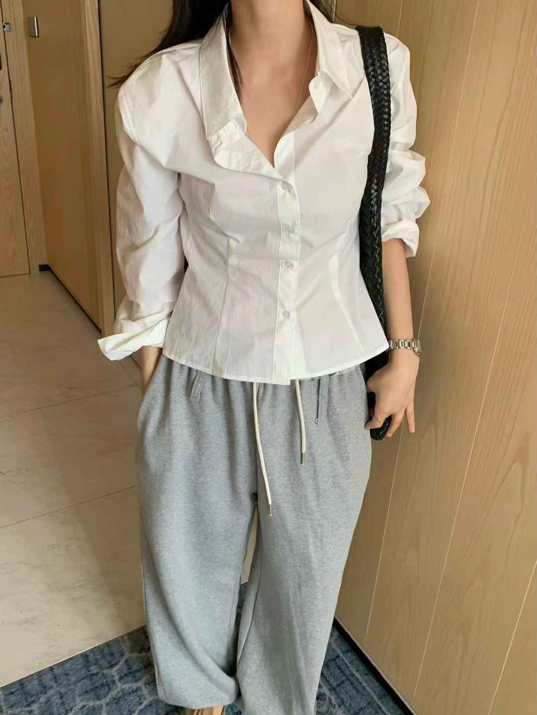 WELL ROW-T/WEARRAW東大門代購女士新品真品襯衫蕾絲衫WELL ROW-T/WEARRAW襯衫/蕾絲衫