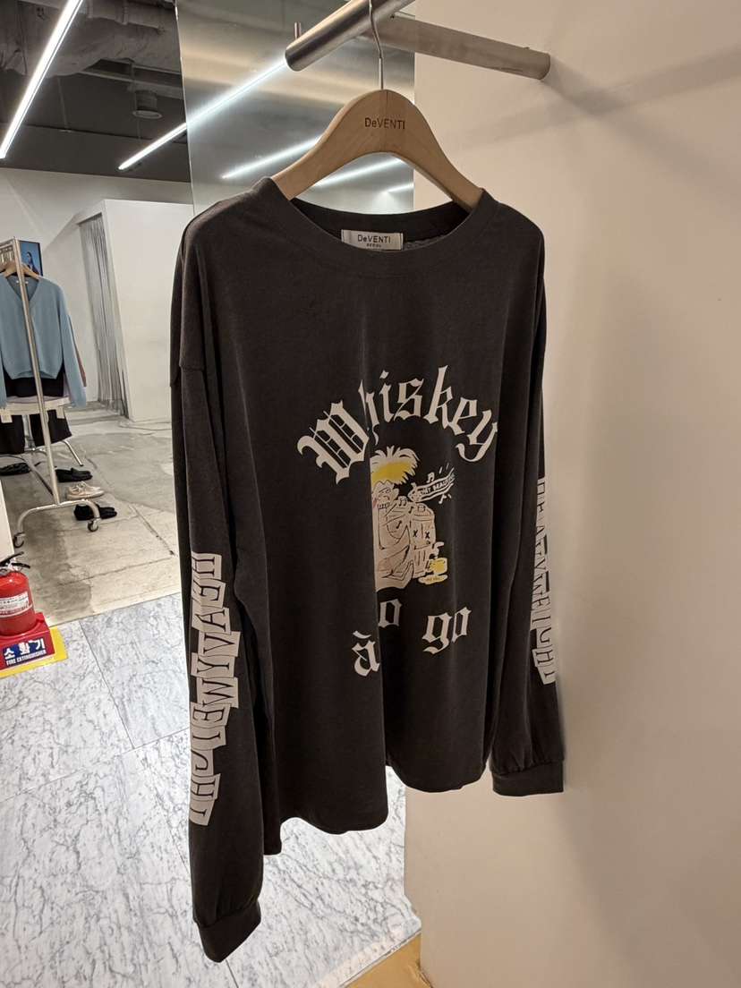 DE VENTI韓國直郵女士新品時尚休閑26春夏熱賣推薦長袖T恤DE VENTI長袖T恤