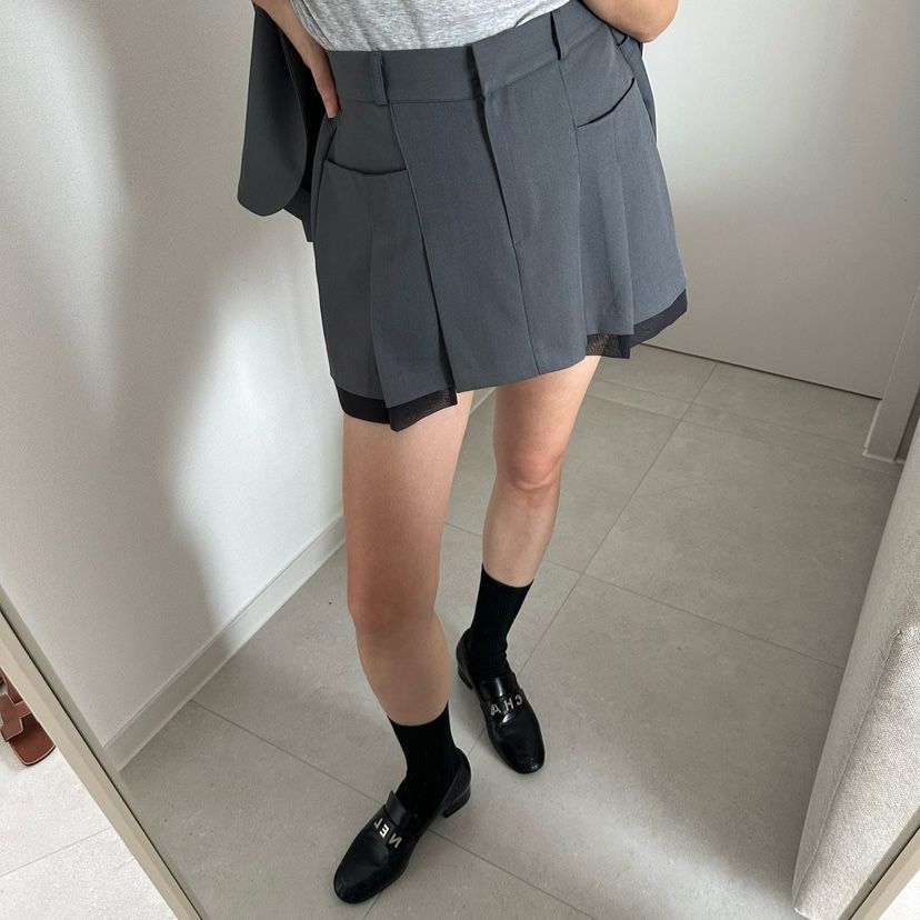 SOUIT東大門代購女裝新品時尚人氣熱賣職業26春夏裙褲雪紡SOUIT by mabel-L裙褲