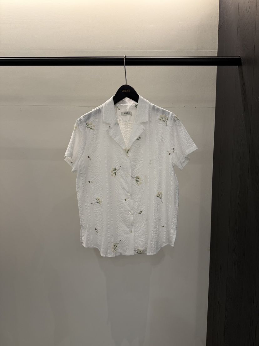 MURMUR東大門代購女裝新品26春夏真品時尚休閑襯衫蕾絲衫MURMUR襯衫/蕾絲衫