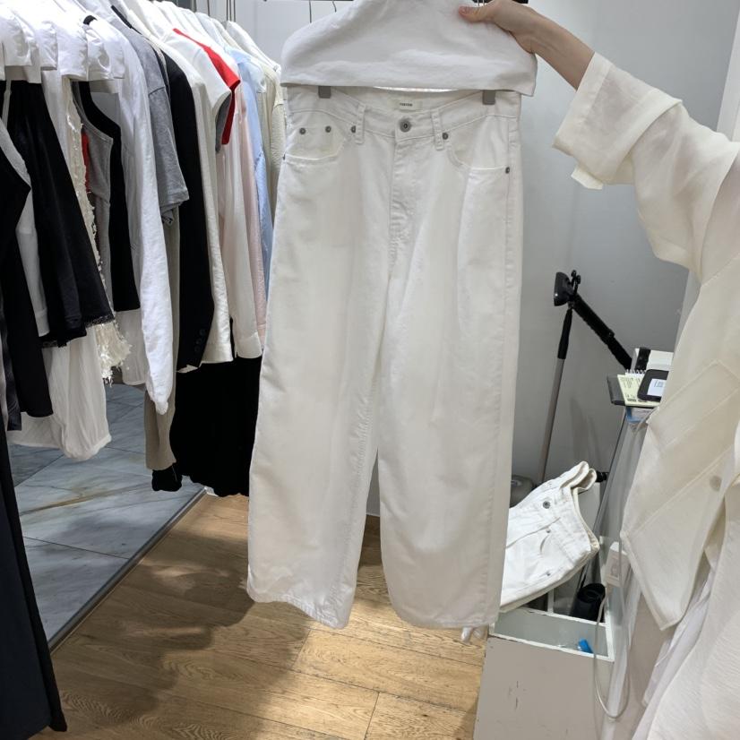 VERVEINE東大門直郵女裝新款26春夏推薦休閑褲闊腿褲亞麻VERVEINE休閑褲