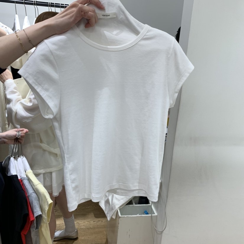 VERVEINE韓國代購女士新款休閑人氣真品推薦時尚職業T恤修身VERVEINET恤