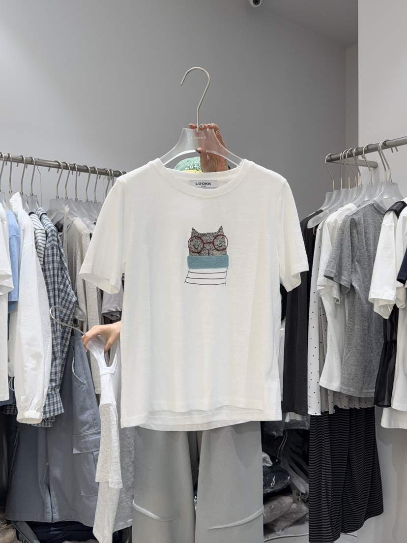 LOOKK/MIMME東大門實拍女裝新款休閑26春夏真品時尚熱賣T恤LOOKK/MIMMET恤