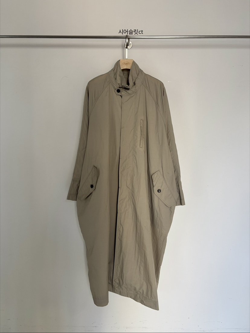 VERGAMOT韓國代購女士新款職業熱賣推薦時尚休閑長款風衣VERGAMOT長款風衣