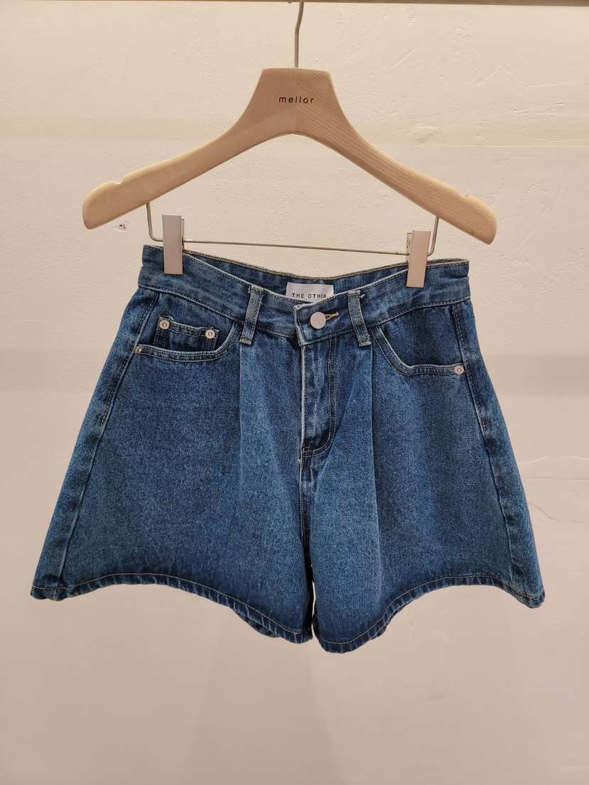 THE OTHER韓國東大門代購女士新品熱賣時尚26春夏短褲褶裥THE OTHER短褲