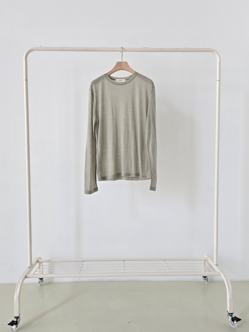 J SHOP韓國直郵實拍女裝新款職業熱賣休閑人氣長袖T恤羊絨J_SHOP長袖T恤