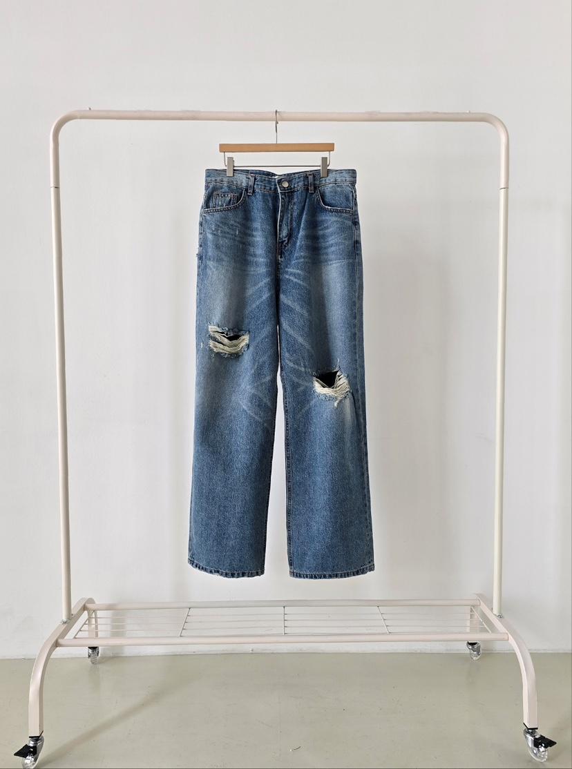 J SHOP韓國直郵女士新款人氣26春夏推薦職業時尚牛仔褲復古J_SHOP牛仔褲