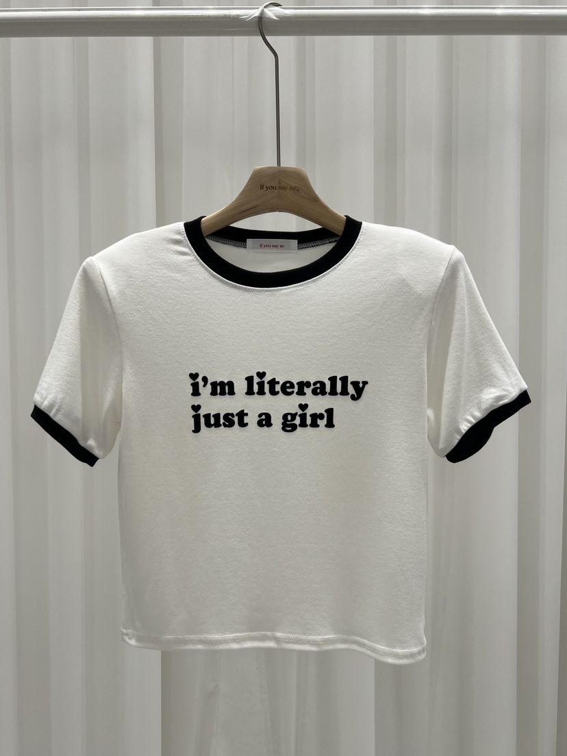 IF YOU SAY SO/PLUM-Q韓國東大門直郵女士新款職業T恤IF YOU SAY SO/PLUM-QT恤