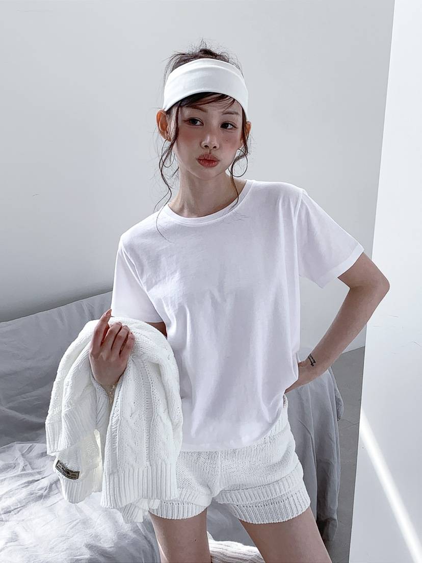 JKICHI韓國直郵實拍女士新款休閑人氣推薦時尚T恤不含內搭棉JKICHIT恤