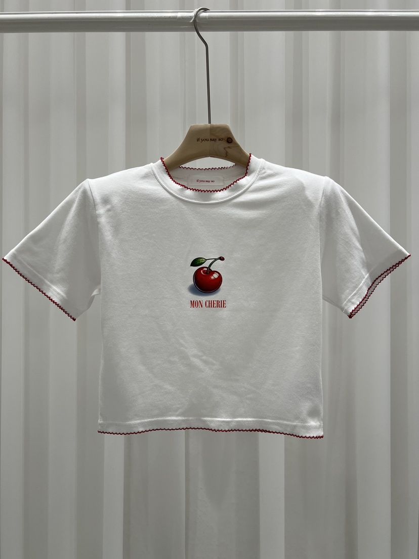 IF YOU SAY SO/PLUM-Q韓國東大門代購女裝新款人氣T恤IF YOU SAY SO/PLUM-QT恤