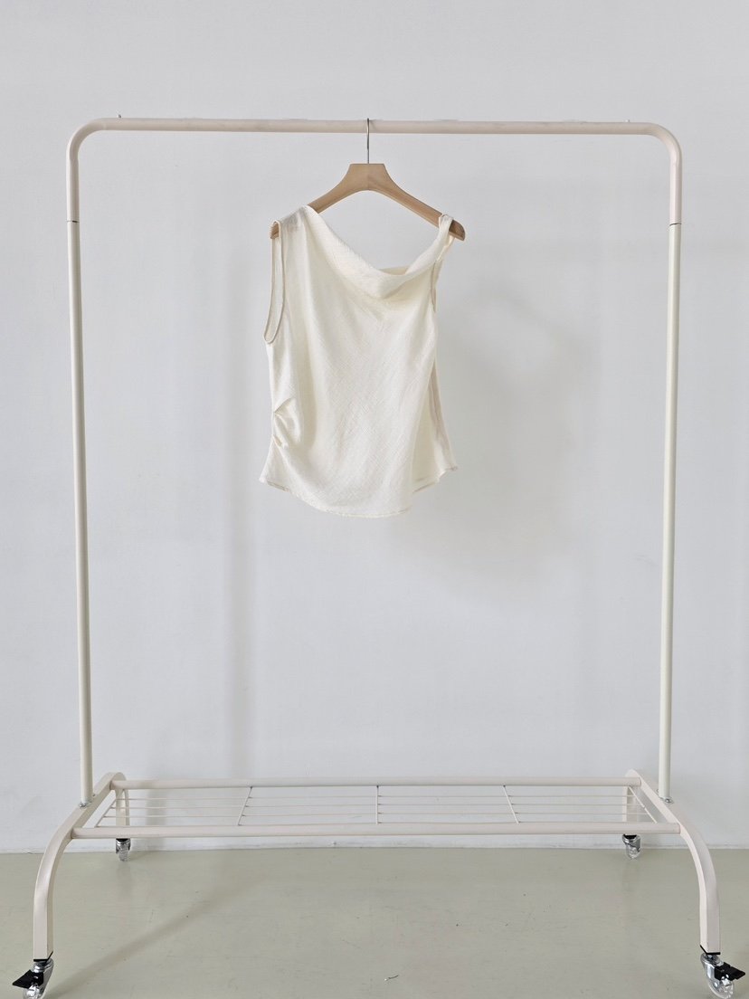 J SHOP韓國東大門代購女裝新款推薦時尚職業吊帶背心不對稱J_SHOP吊帶/背心