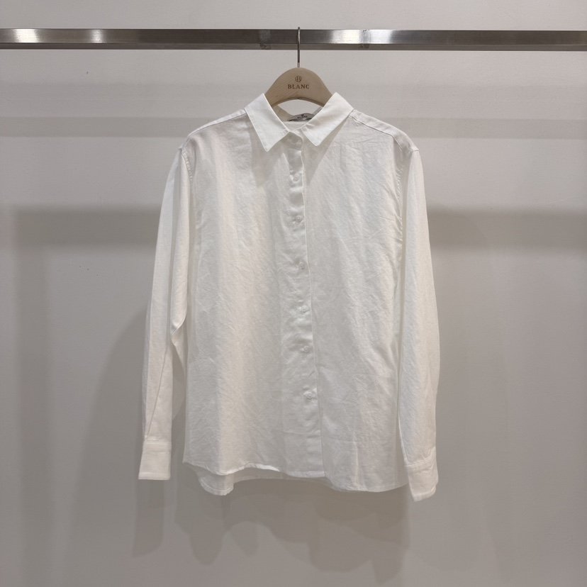 BLANC-A韓國東大門代購女士新品人氣熱賣襯衫蕾絲衫亞麻布BLANC-A襯衫/蕾絲衫