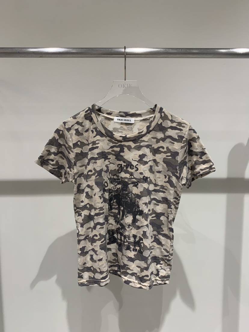 OKIE韓國直郵女士新款推薦職業26春夏休閑人氣時尚熱賣T恤OKIET恤