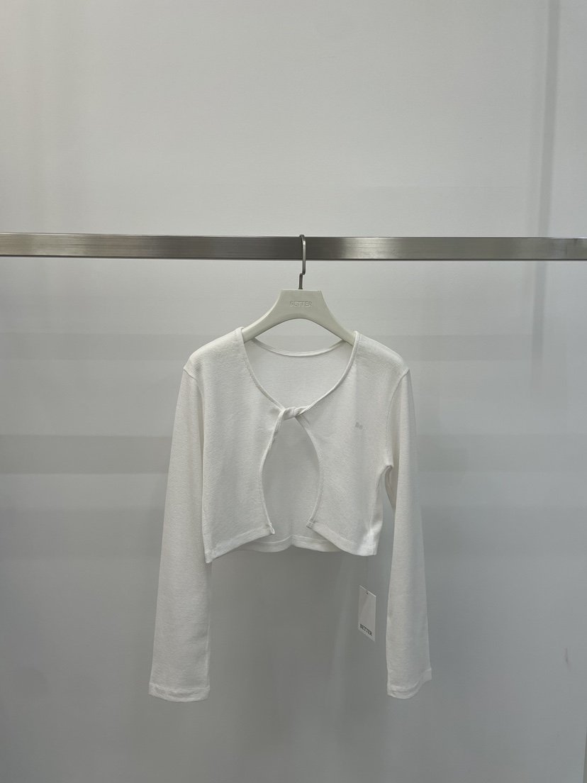 BETTER韓國代購女裝新款職業26春夏熱賣休閑人氣時尚針織衫BETTER針織衫