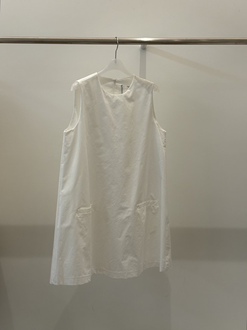 THERE韓國代購女裝新品職業26春夏人氣休閑推薦連衣裙口袋THERE連衣裙