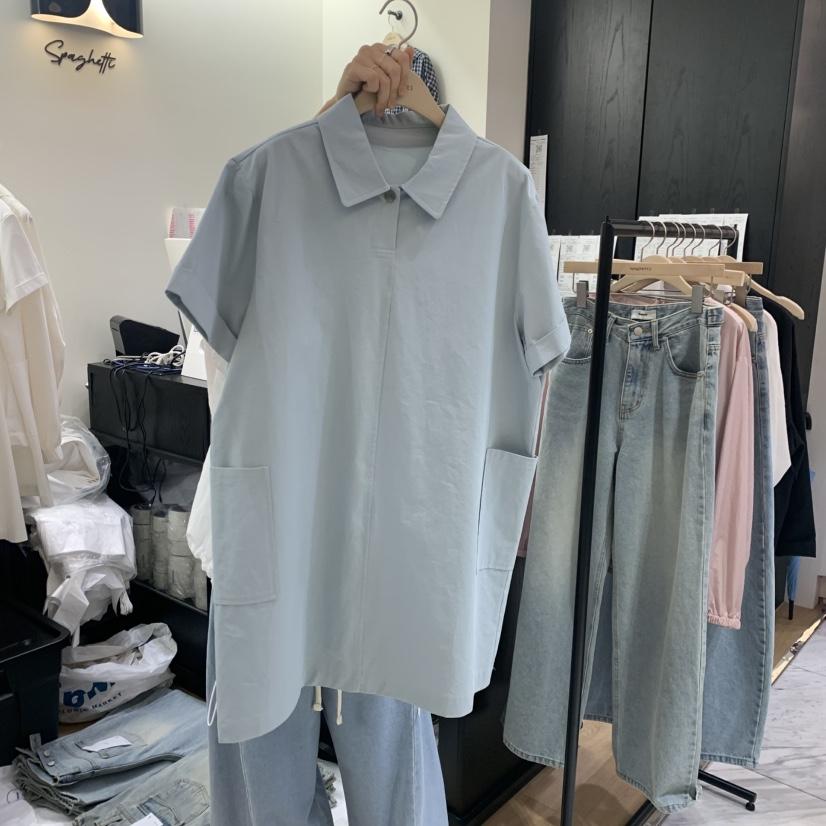 SPAGHETTI韓國代購女士新品熱賣時尚休閑人氣26春夏連衣裙棉質spaghetti連衣裙