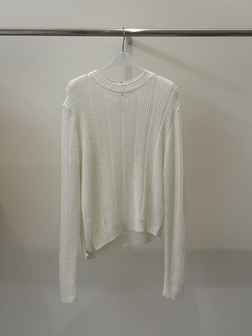 THERE韓國代購女裝新款職業熱賣人氣推薦時尚休閑針織衫條紋THERE針織衫