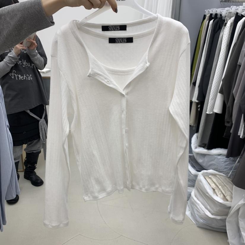 STAINLESS韓國東大門代購女士新款人氣職業時尚套裝套裝開衫STAINLESS套裝