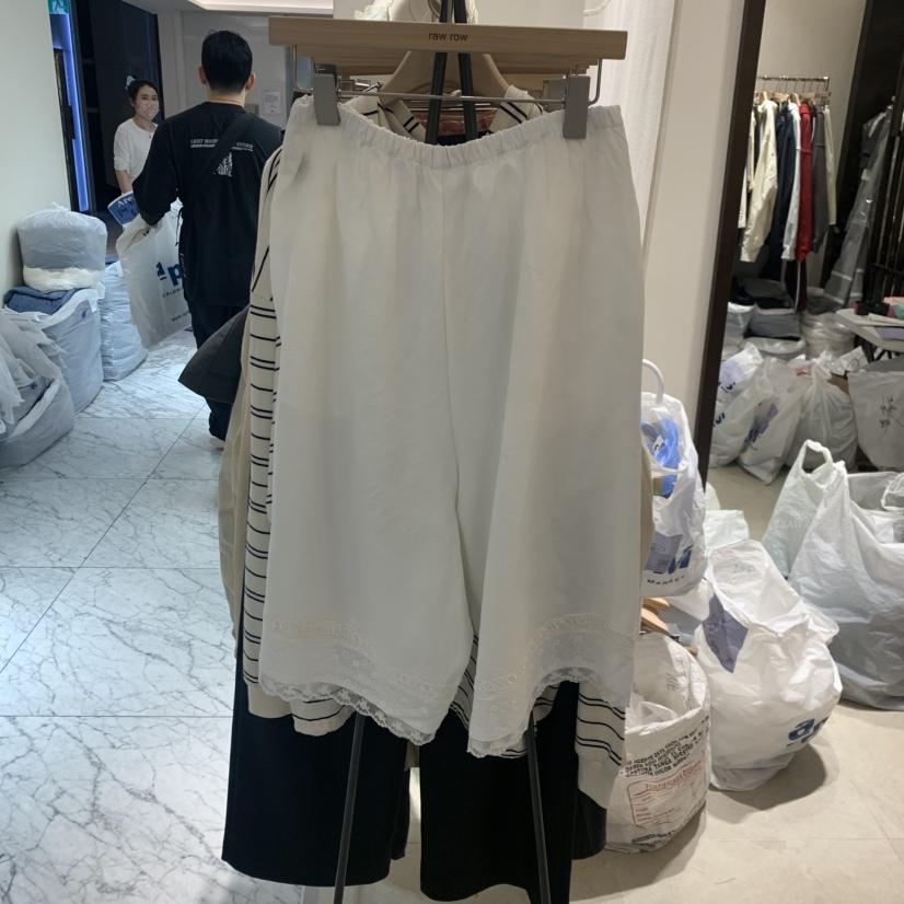 RAWROW韓國東大門代購女士新品人氣職業休閑推薦短褲蕾絲RAWROW短褲
