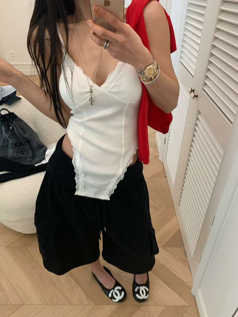 VIRKIN韓國代購女裝新款熱賣時尚休閑職業人氣26春夏吊帶背心VIRKIN吊帶/背心