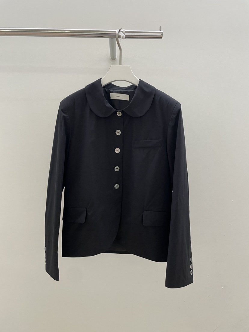 PEBBLE韓國代購女士新款人氣時尚休閑26春夏熱賣推薦夾克PEBBLE夾克